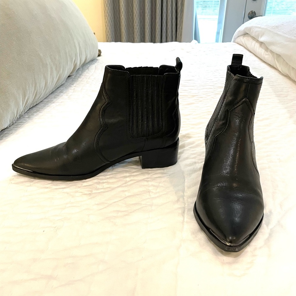Mark Fisher - Black Leather Booties